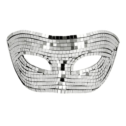 Silver Eye Mask Disco