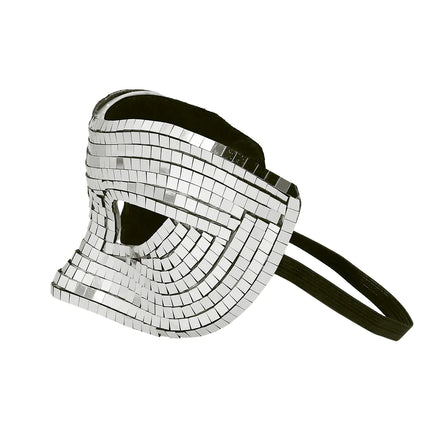 Silver Eye Mask Disco