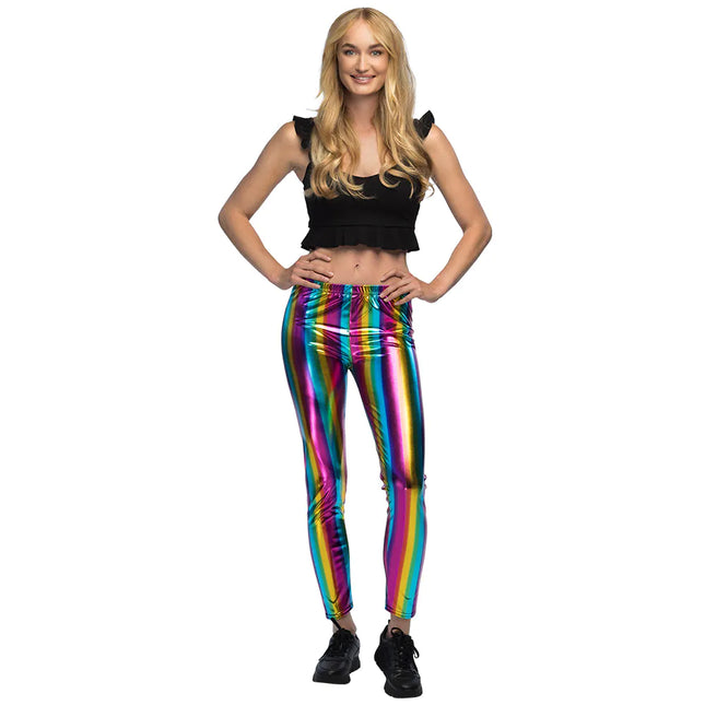 Legginsy Metallic Rainbow