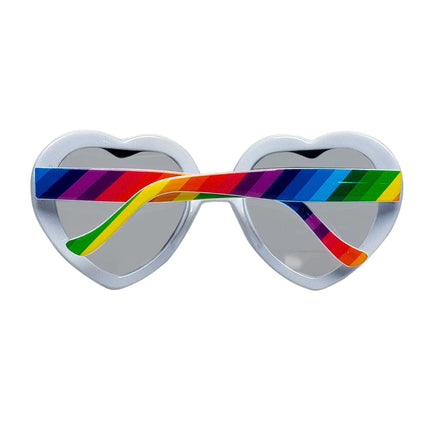 Okulary z sercem Rainbow