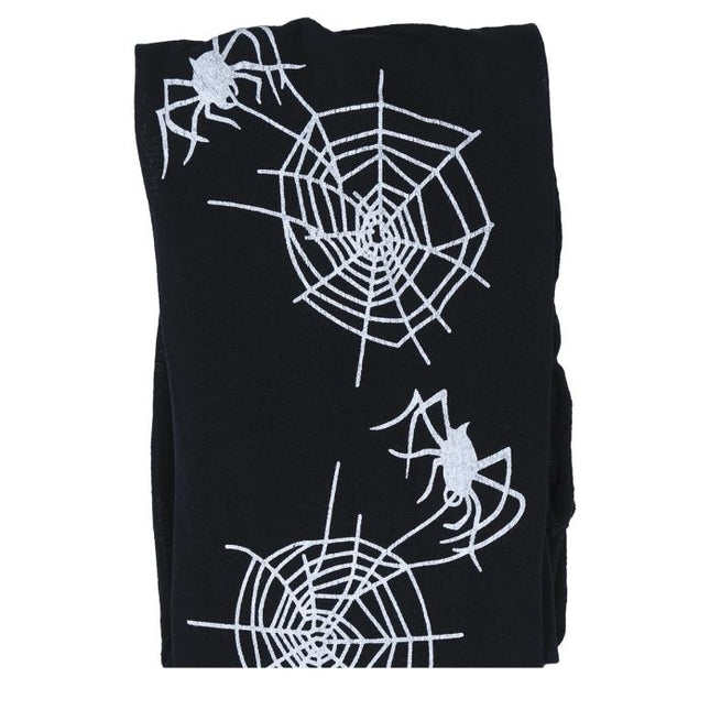 Dziecięce legginsy Spider's Web na Halloween