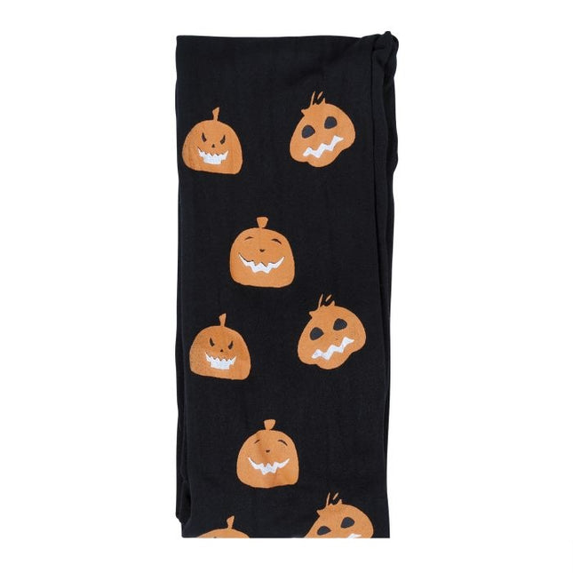 Dziecięce legginsy dyniowe na Halloween