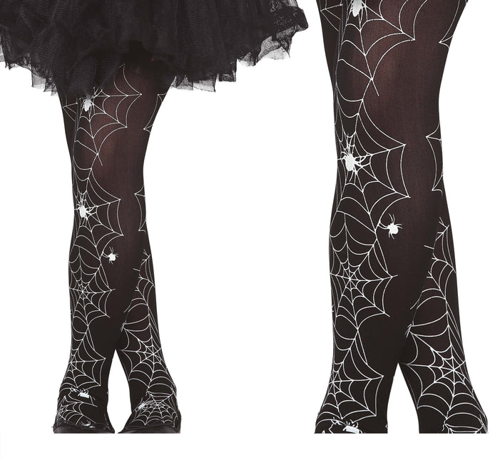 Halloweenowe legginsy Spiderweb Girl