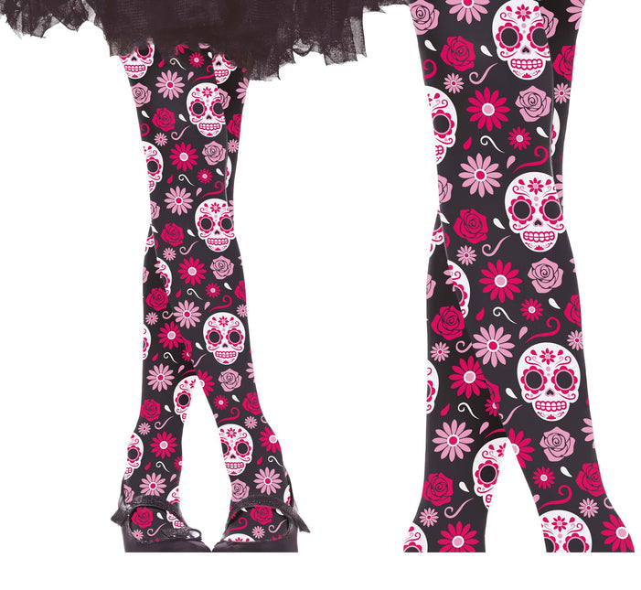 Dziecięce legginsy Dia De Los Muertos