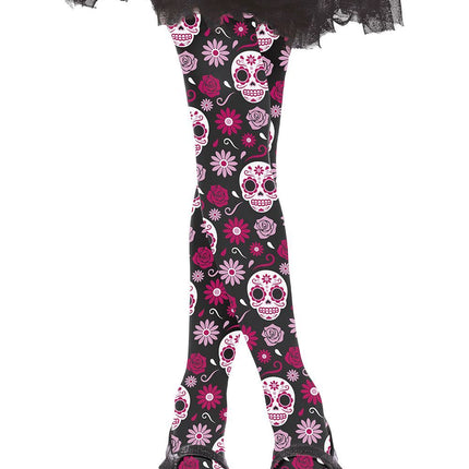 Dziecięce legginsy Dia De Los Muertos