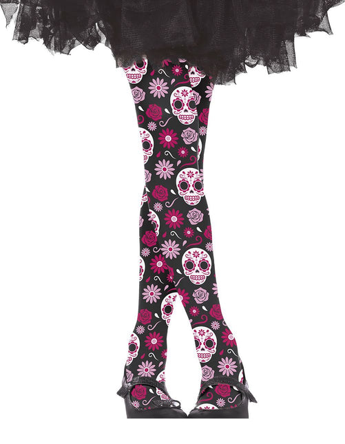 Dziecięce legginsy Dia De Los Muertos