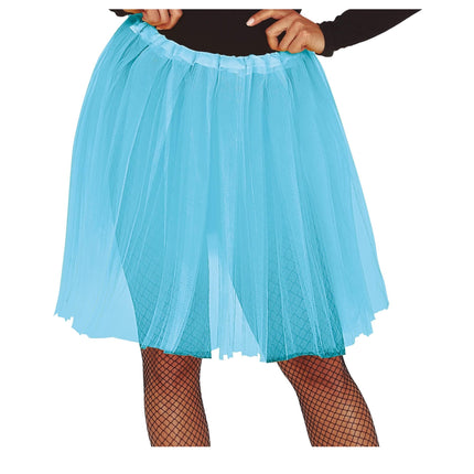 Jasnoniebieska tutu damska 60 cm