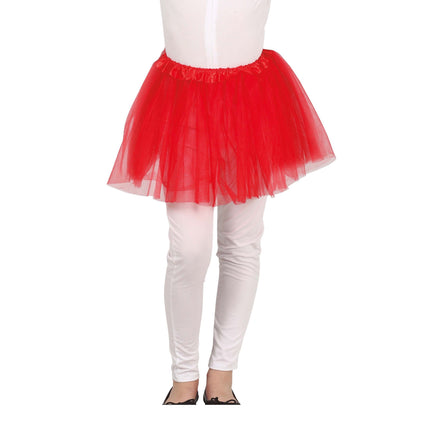 Tutu dziecięce czerwone 31 cm