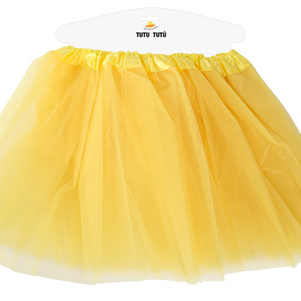 Tutu Neon Żółty 40cm