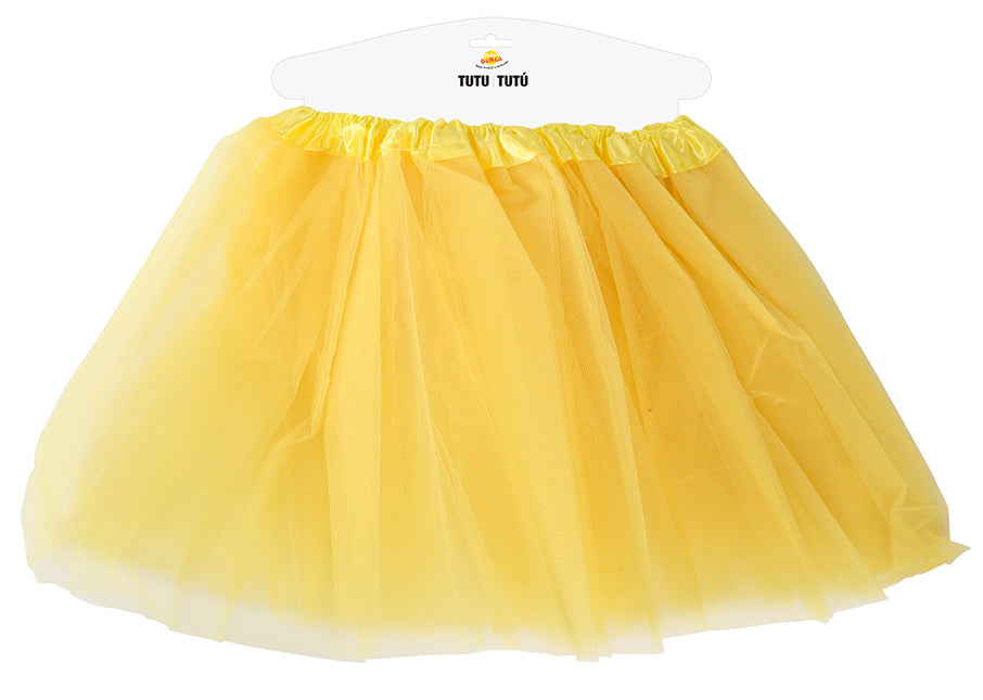 Tutu Neon Żółty 40cm