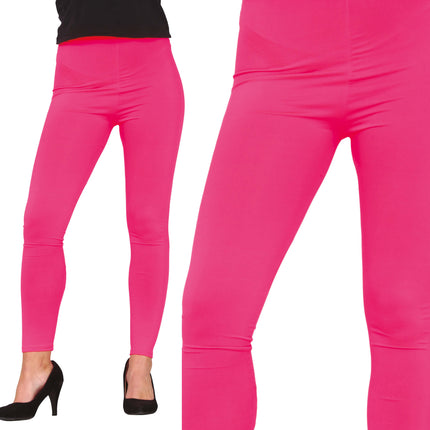 Legginsy Neon Pink