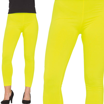 Legginsy Neon Yellow