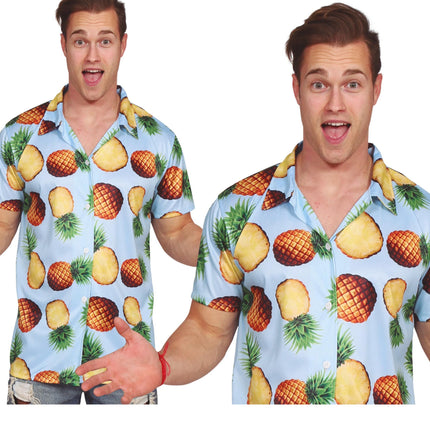 Hawaii Shirt Pineapples