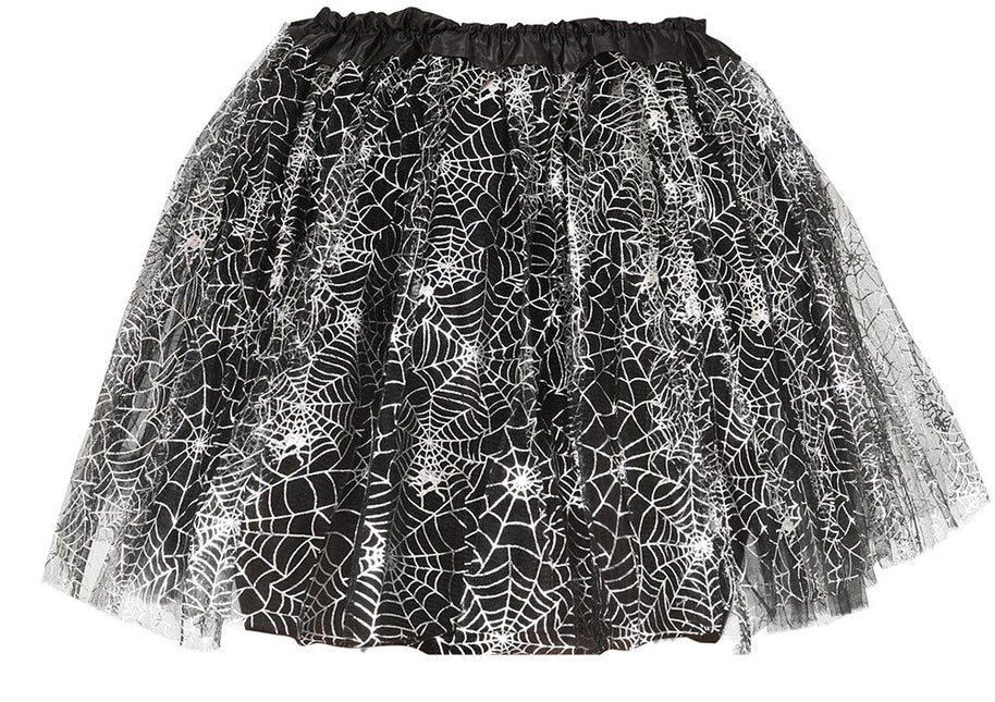 Halloween Tutu Girl Spiderweb 30cm