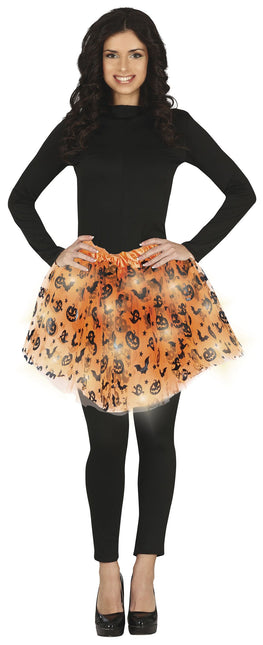 Halloween Tutu Orange Ladies 40cm