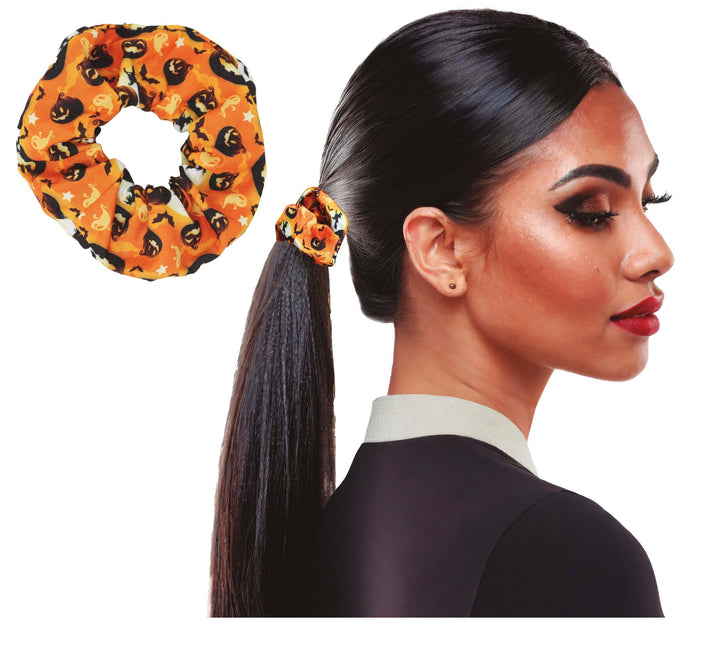 Halloween Scrunchie Pumpkin