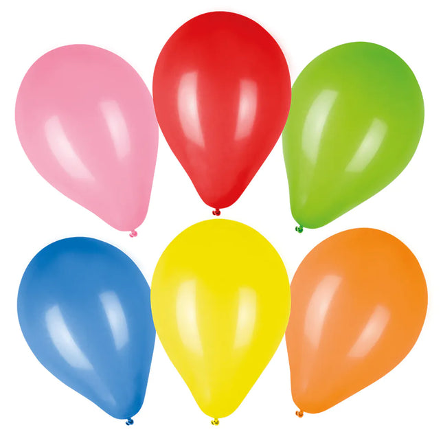 Balony kolorowe 23cm 50szt