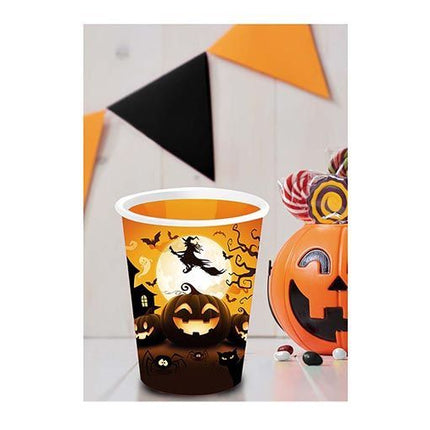 Kubki na Halloween Pumpkin 355ml 6szt