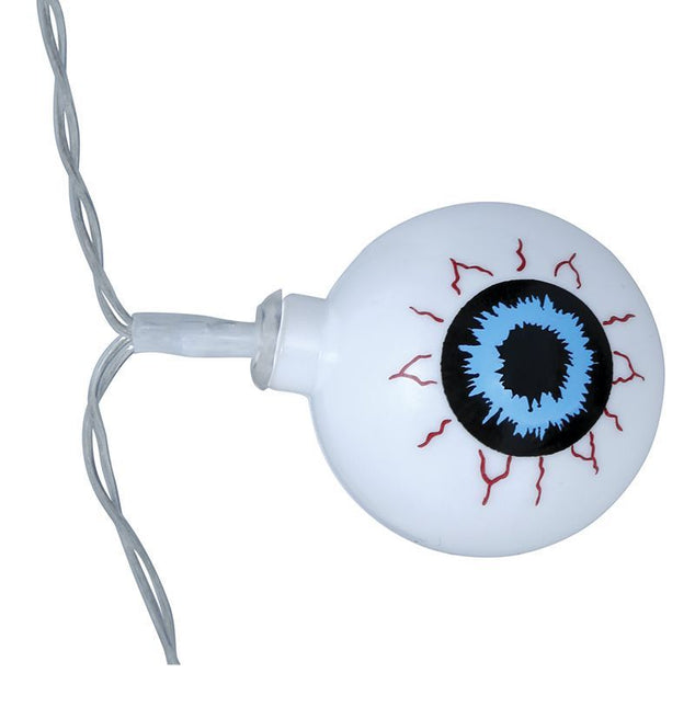 Halloweenowa girlanda świetlna LED Eyes 1.3m