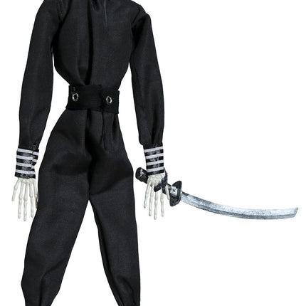 Lalka Halloween Ninja Szkielet 45 cm