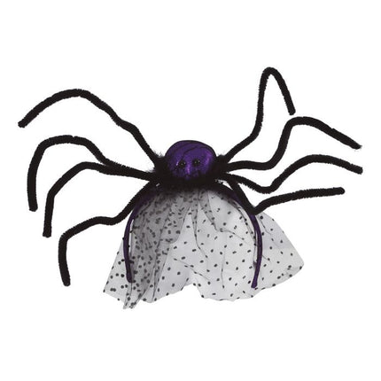 Opaska do włosów na Halloween Spider Purple