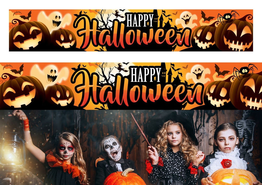 Baner na Halloween Szczęśliwego Halloween