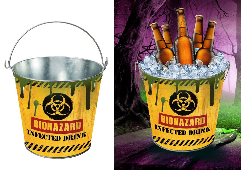 Wiadro na Halloween Infected Drink 23 cm