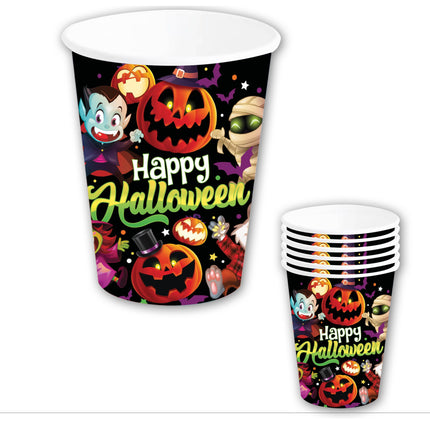 Kubki na Halloween 240ml 6szt