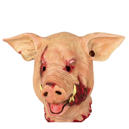 Halloweenowa maska Horror Pig