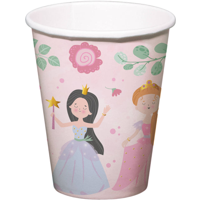 Kubki - Pretty Princess - 250 ml - 8 sztuk