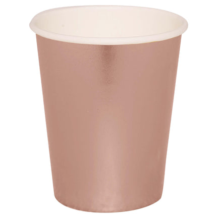 Kubki Rose Gold 240ml 6szt