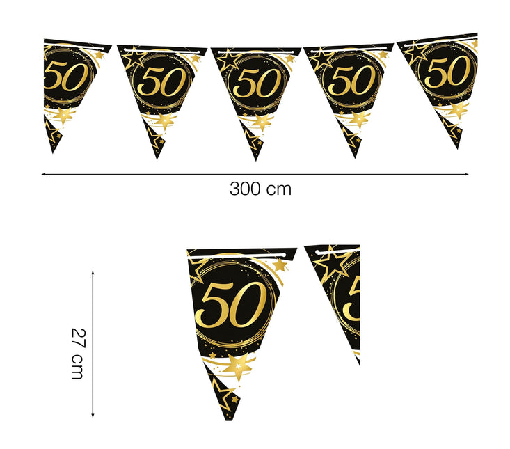 Garland 50 Years Paper 3m