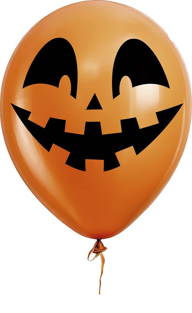 Balony na Halloween Pomarańczowa Dynia 30cm 10szt