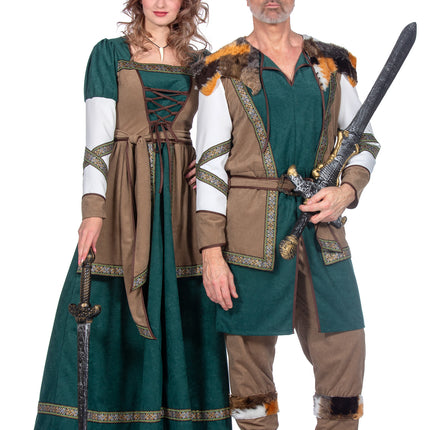 Viking Dress Green