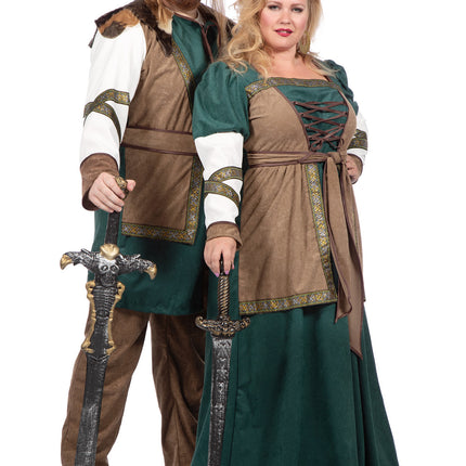 Viking Dress Green