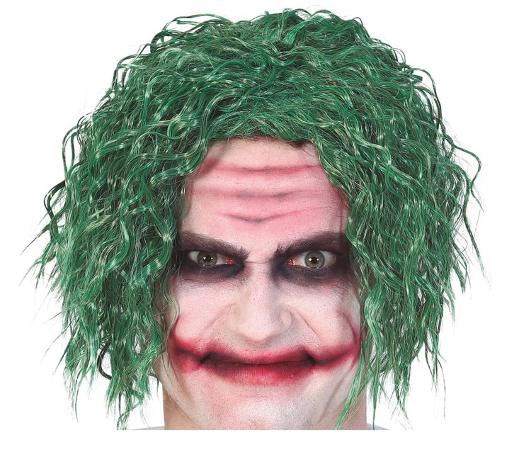 Peruka na Halloween Joker Green