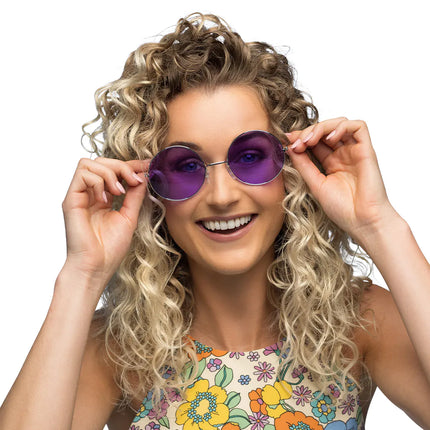 Okulary Hippie 60S Purple Xl