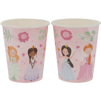 Kubki - Pretty Princess - 250 ml - 8 sztuk