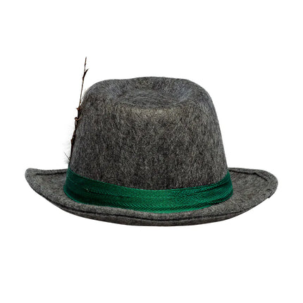 Oktoberfest Hat Tyrolean Grey