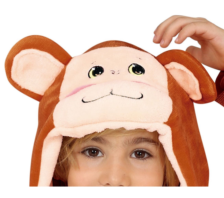 Monkey Onesie Child Brown 5-6 lat | 110-115cm