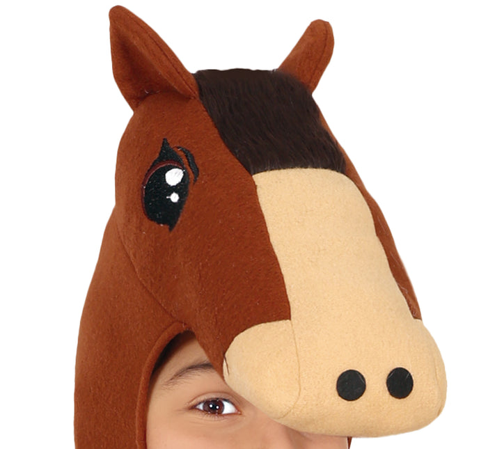 Onesie Horse Brown