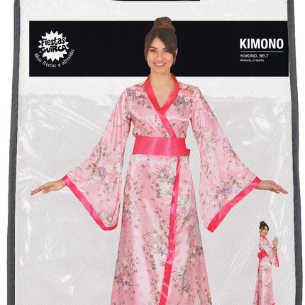 Kimono damskie różowe