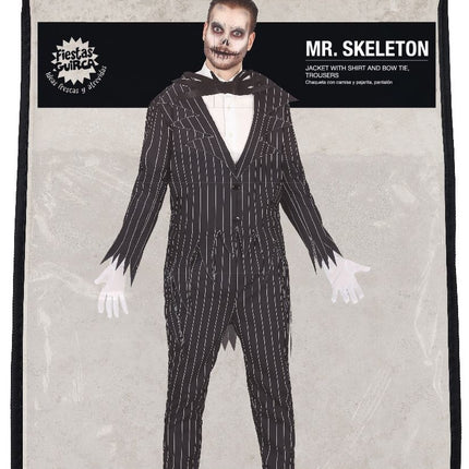 Męski kostium na Halloween MR Skeleton