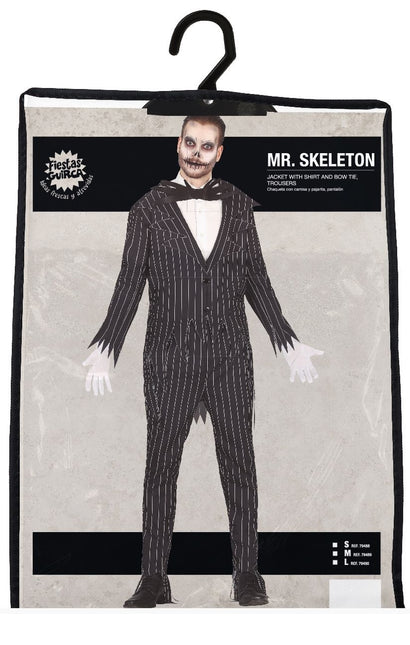 Męski kostium na Halloween MR Skeleton