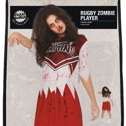 Damski kostium na Halloween w rugby