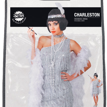 Charleston Dress Silver Ladies