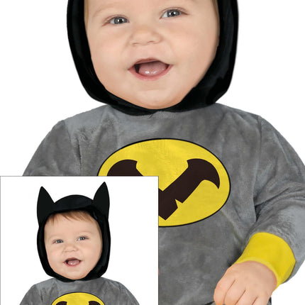 Batman Suit Grey Baby