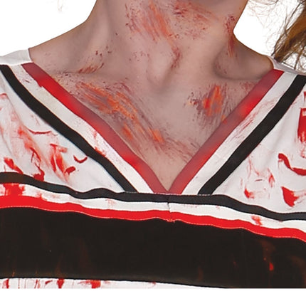 Kostium Zombie na Halloween dla cheerleaderki