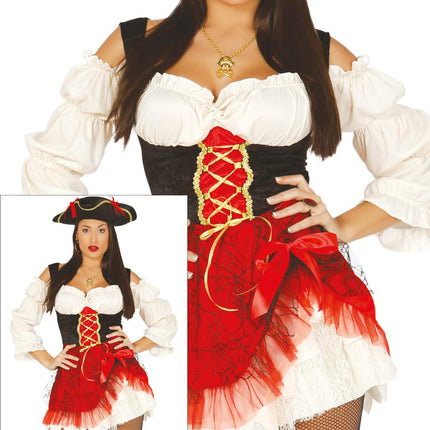 Kombinezon Piratesuit Ladies Red