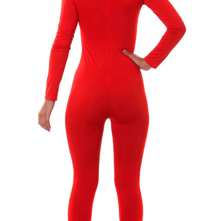 Second Skind Suit Ladies Red